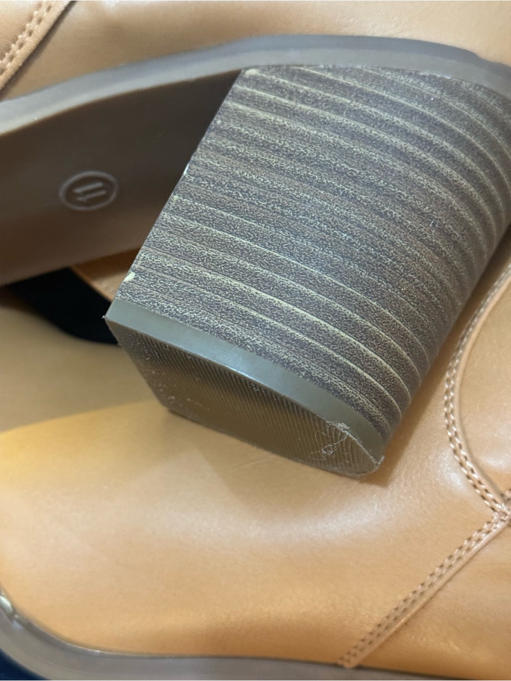 Classic Camel/Tan Knee-High Women's Boots - Picture 5 of 5